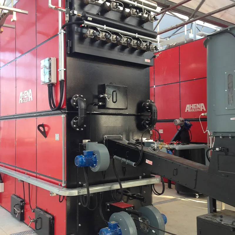 Ahena Boilers - Caldaie a Biomassa - Griglia Mobile - 05