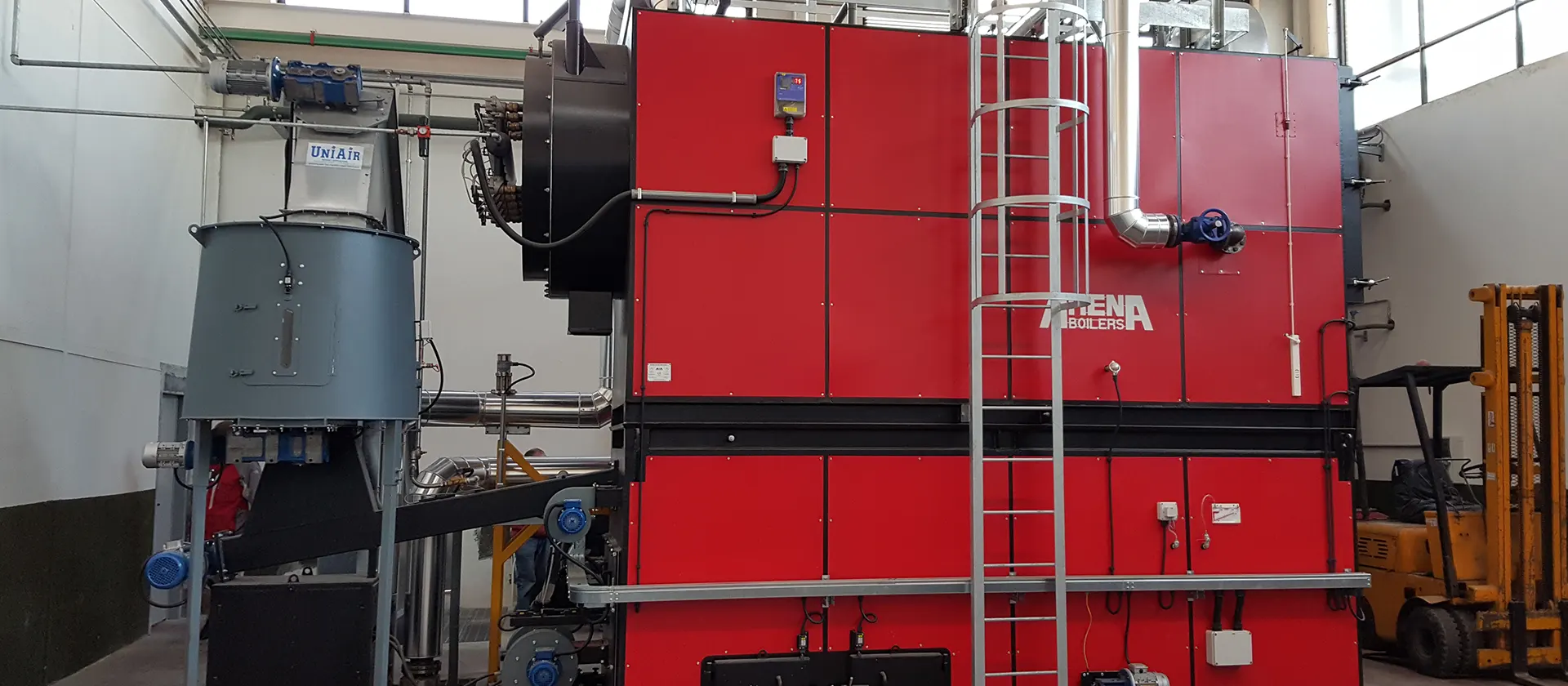Caldaia a biomassa - Ahena Boilers - Acqua Surriscaldata - 01 Caldaia a biomassa - Ahena Boilers - Acqua Surriscaldata - 01